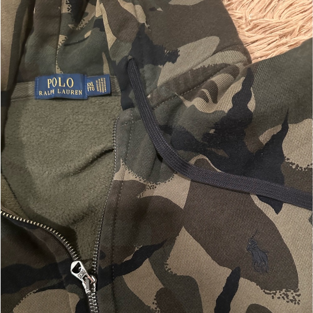 Vintage Polo Ralph Lauren Zip Hoody. XXL.